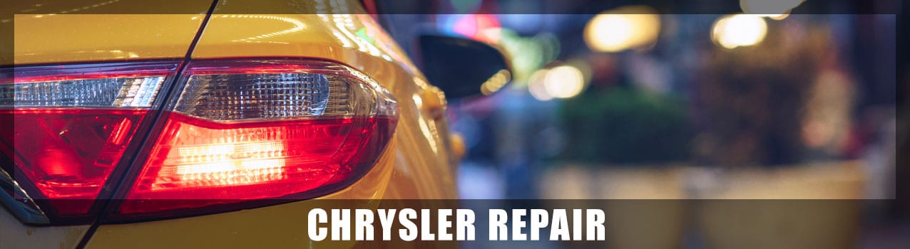 Chrysler repair banner