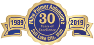 Mike Palmer 30 years badge
